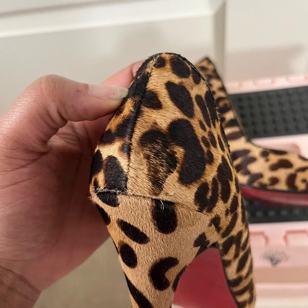 Christian Louboutin Kate Animal Print Heels 🐆 - Picture 6 of 6